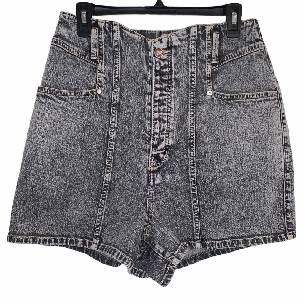 Nwot HappyxNature ultra high rise mom shorts